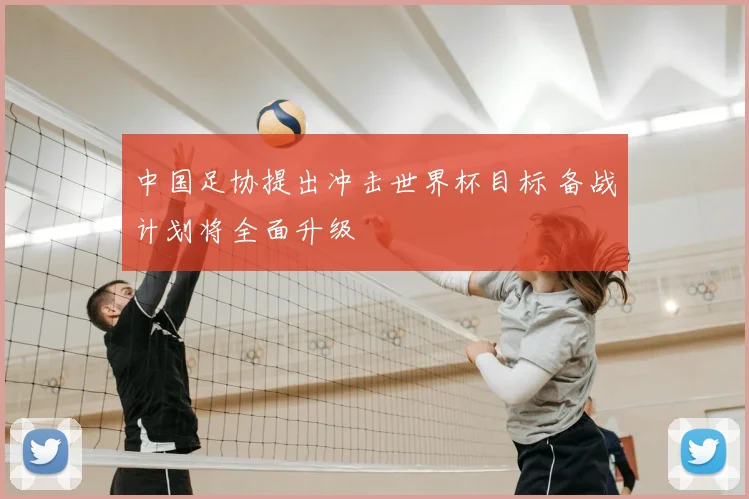 中国足协提出冲击世界杯目标 备战计划将全面升级